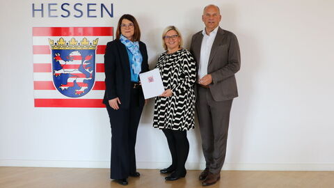 Übergabe Zuwendungsbescheid